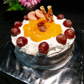 Cooksnap dari Azka Layyina untuk resep Vanilla Fruit Cake (Orange & Strawberry)