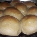 El cooksnap de Mariela Saavedra cuando hizo Pan relleno con jamón y queso.