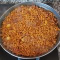 El cooksnap de Tatiana Pérez Paredes cuando hizo Fideuà de gamba y pota.
