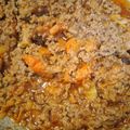 Khalida Misbah's cooksnap of when they made Keema fry.