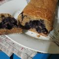 El cooksnap de Tiara Albornoz cuando hizo Budín integral de arándanos.