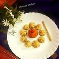 Sheela Biswas 's cooksnap of when they made চিকেন মোমো(chicken momo recipe in Bengali).