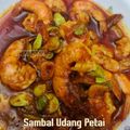Cooksnap Nor Zahida Aini semasa beliau membuat Sambal udang petai.