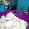 Cooksnap dari Erlyn Ummu HulHilCha2 untuk resep Pempek Dos "tepung beras"