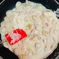 El cooksnap de IsabelGM19 cuando hizo Ñoquis en salsa blanca.