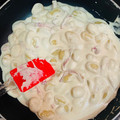El cooksnap de IsabelGM19 cuando hizo Ñoquis en salsa blanca.