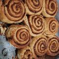 El cooksnap de Martina Solis cuando hizo Cinnamon rolls o rolls de canela.