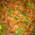 macmanmckeethen94's cooksnap of when they made Mongolian Beef.