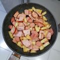 El cooksnap de Regina Hernandez cuando hizo Chuleta de cerdo a la hawaiana.