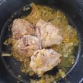El cooksnap de Miguel Piedra cuando hizo Pollo con naranja y mostaza.