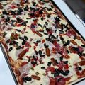 El cooksnap de Carolina Camus cuando hizo Pizza casera.