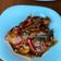 Cooksnap Sesimple Loralin semasa beliau membuat Ayam Kam Heong.