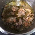 El cooksnap de tamari cuando hizo Conejo en salsa (receta de Alberto chicote).