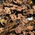 クック2DCB1D☆'s cooksnap of when they made なすと豚バラ肉のスタミナどん!.