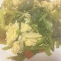 賴小孟 的 菠菜炒雞蛋 cooksnap