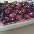 El cooksnap de Meli cuando hizo Cheesecake de frutos rojos.