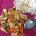 El cooksnap de Gloria Rincon cuando hizo Pollo a la V8.