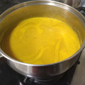 El cooksnap de Claudia Rojas cuando hizo Sopa de zanahoria con tomillo.