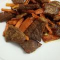 Cooksnap Dr. Zie Azizah semasa beliau membuat Daging goreng carrot #Umie.