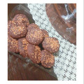 کوک اسنپ Sara Asadpour👩🏻‍🍳 بعد از امتحان کردن کلوچه شکلاتی کنجدی 😋🥰 Chocolate sesame cookies.