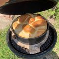 Dorottya Szabó Cooksnap-ja, amikor elkészítette a(z) Húsvéti töltött sós kalács receptet.