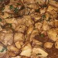 akneton's cooksnap of when they made Manchurian Chicken.