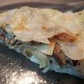 El cooksnap de Pilarica cuando hizo Pastel de patatas y setas.