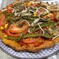 El cooksnap de EstelaPolar cuando hizo 🌱Base de pizza de coliflor sin gluten🌱.
