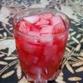 Cooksnap dari Ina Fauzia untuk resep Tarbooz Ka Sharbat (Es Semangka ala Pakistan)
