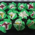 Cooksnap dari Cynthia Maya untuk resep Bolu Mekar Kukus Simple Motif Semangka 