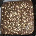 El cooksnap de Victoria Abalos cuando hizo Brownie fácil.