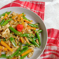 Cooksnap dari Gazbiyya untuk resep Orak arik Buntel (buncis wortel) (lunchbox suami part 19)