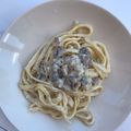Cooksnap dari Indriyani untuk resep Fettuccini Carbonara
