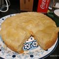El cooksnap de Flavia Elizalde cuando hizo Torta de manzana invertida.