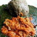 Amierah S-Man's cooksnap of when they made Ewedu and amala.