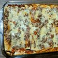 El cooksnap de Luisa cuando hizo Lasaña deliciosa de carne molida.