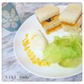 貓貓小廚娘 的 南瓜泥沙拉三明治 cooksnap