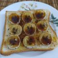 Cooksnap dari kikyakbarini untuk resep Roti Pisang Panggang Karamel