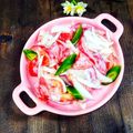کوک اسنپ atefe_motevalli بعد از امتحان کردن سالاد گوجه فرنگی (سالاد روسی)🍅.