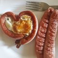 M.Viki Cooksnap-ja, amikor elkészítette a(z) Virslis tükörtojás receptet.