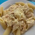 El cooksnap de Madelina Ramos cuando hizo Salsa carbonara.