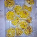 El cooksnap de Sunni Balut cuando hizo Canastitas de choclo y queso.