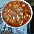 El cooksnap de Uladh Blåansikt Rodríguez cuando hizo Sopa de trigueros.