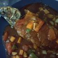Cooksnap Rose Nani Nizah Nayan semasa beliau membuat Isi ikan sweet and sour.