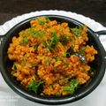 Suvarna Potdar's cooksnap of when they made मुगाच्या डाळीची भाजी (moongachya dadichi bhaji recipe in marathi).