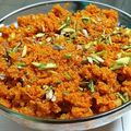 Vidyutaa Kashyap's cooksnap of when they made Gajar ka halwa in mixer jar.