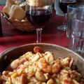 El cooksnap de Mariana M. cuando hizo Paella de mariscos.