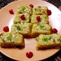 Mrinalini Sinha का कुकस्नैप जब उन्होंने लौकी की बर्फी (lauki ki barfi recipe in Hindi) बनाया था।