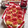 Cooksnap dari Lanjarsih/Mama Fifian ( MasakanRumahan) untuk resep Bolu Mawar Merah Putih