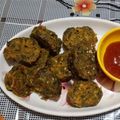 Dr. Pushpa Dixit's cooksnap of when they made Arbi ke Patto ke Muthiya.